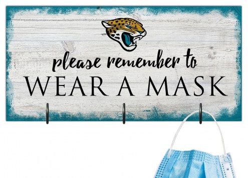 Jacksonville Jaguars Please Wear Your Mask Sign