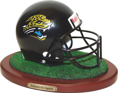 Jacksonville Jaguars Collectible Football Helmet Figurine