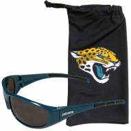 Jacksonville Jaguars Sunglasses and Bag Set