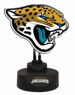 Jacksonville Jaguars Team Logo Neon Light