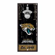 Jacksonville Jaguars Wood Bottle Opener