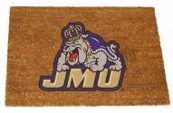 James Madison Dukes Colored Logo Door Mat