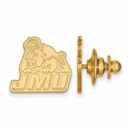 James Madison Dukes Sterling Silver Gold Plated Lapel Pin