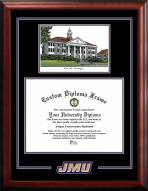 James Madison Dukes Spirit Graduate Diploma Frame