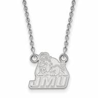 James Madison Dukes Sterling Silver Small Pendant Necklace