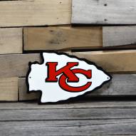 Kansas City Chiefs 12" Steel Logo Sign