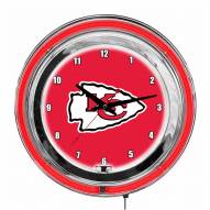 Kansas City Chiefs 14" Neon Clock