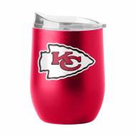 Kansas City Chiefs 16 oz. Flipside Powder Coat Curved Beverage Glass