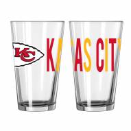Kansas City Chiefs 16 oz. Overtime Pint Glass
