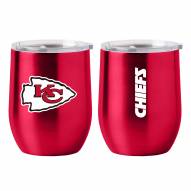Kansas City Chiefs 16 oz. Stainless Curved Beverage Glass