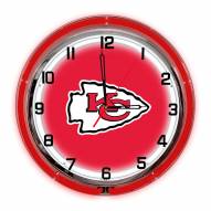 Kansas City Chiefs 18" Neon Clock