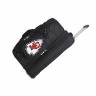 Kansas City Chiefs 27" Drop Bottom Wheeled Duffle Bag