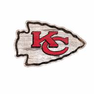 Kansas City Chiefs 8" Team Logo Cutout Sign