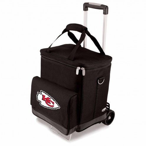 Kansas City Chiefs Cellar Cooler with Trolley