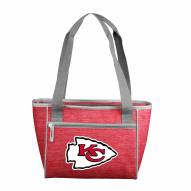 Kansas City Chiefs Crosshatch 16 Can Cooler Tote
