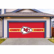 Kansas City Chiefs Double Garage Door Cover