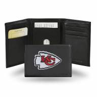 Kansas City Chiefs Embroidered Leather Tri-Fold Wallet