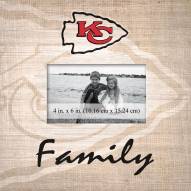 Kansas City Chiefs Family Picture Frame