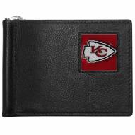 Kansas City Chiefs Leather Bill Clip Wallet