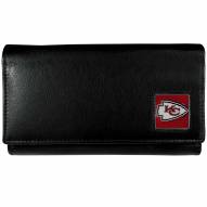 Kansas City Chiefs Leather Women's Wallet