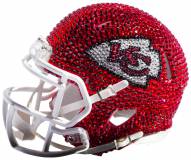 Kansas City Chiefs Mini Swarovski Crystal Football Helmet