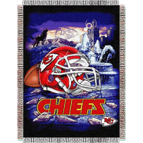 Kansas City Chiefs NFL Woven Tapestry Throw