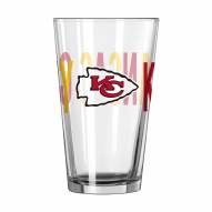 Kansas City Chiefs 16 oz. Overtime Pint Glass
