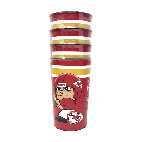 Kansas City Chiefs Party Cups - 4 Pack