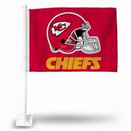 Kansas City Chiefs Red Car Flag