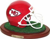 Kansas City Chiefs Collectible Football Helmet Figurine