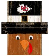 Kansas City Chiefs Turkey Head Sign