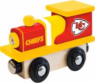 Kansas City Chiefs Wood Toy Train