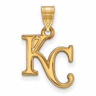Kansas City Royals 10k Yellow Gold Medium Pendant