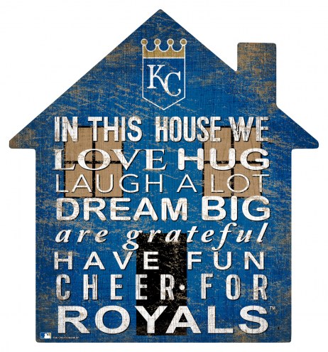 Kansas City Royals 12&quot; House Sign