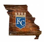 Kansas City Royals 12" Roadmap State Sign