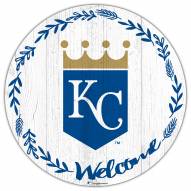 Kansas City Royals 12" Welcome Circle Sign