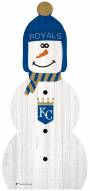 Kansas City Royals 31" Snowman Leaner