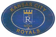 Kansas City Royals 46" Heritage Logo Oval Sign