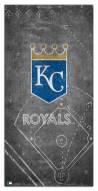 Kansas City Royals 6" x 12" Chalk Playbook Sign