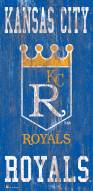 Kansas City Royals 6" x 12" Heritage Logo Sign