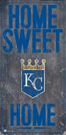 Kansas City Royals 6" x 12" Home Sweet Home Sign