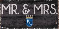 Kansas City Royals 6" x 12" Mr. & Mrs. Sign
