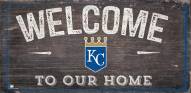 Kansas City Royals 6" x 12" Welcome Sign