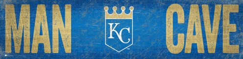 Kansas City Royals 6&quot; x 24&quot; Man Cave Sign