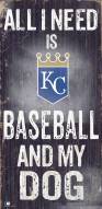 Kansas City Royals Baseball & My Dog Sign