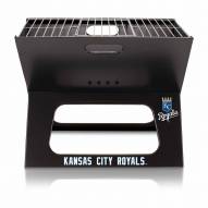 Kansas City Royals Black Portable Charcoal X-Grill