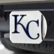 Kansas City Royals Chrome Color Hitch Cover