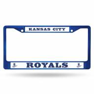 Kansas City Royals Color Metal License Plate Frame