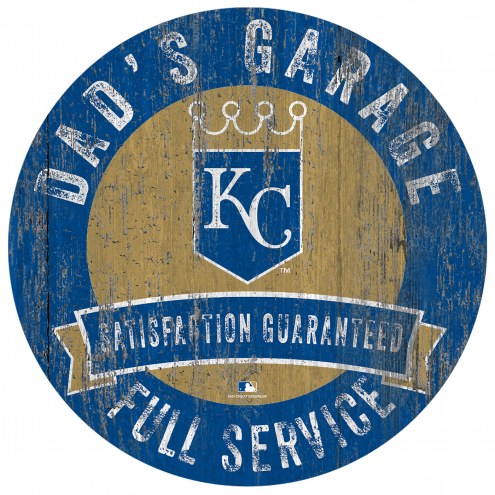 Kansas City Royals Dad's Garage Sign