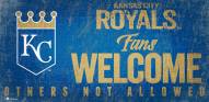 Kansas City Royals Fans Welcome Sign